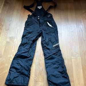 MENS XS USED SPYDER ski bib
